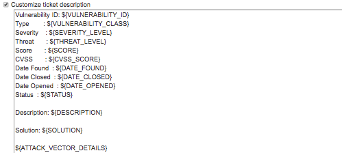 s2j custom description detail