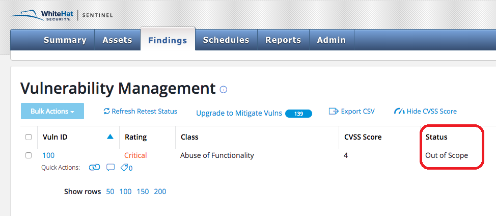 deleting ahn shows out of scope vuln