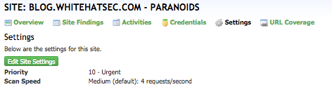 Editing Site Settings | Continuous Dynamic Docs