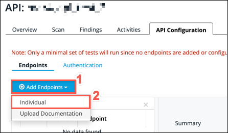 api endpoints individual 1