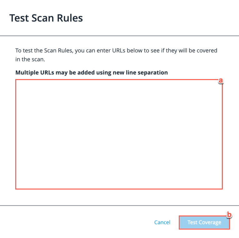 test scan rules 2