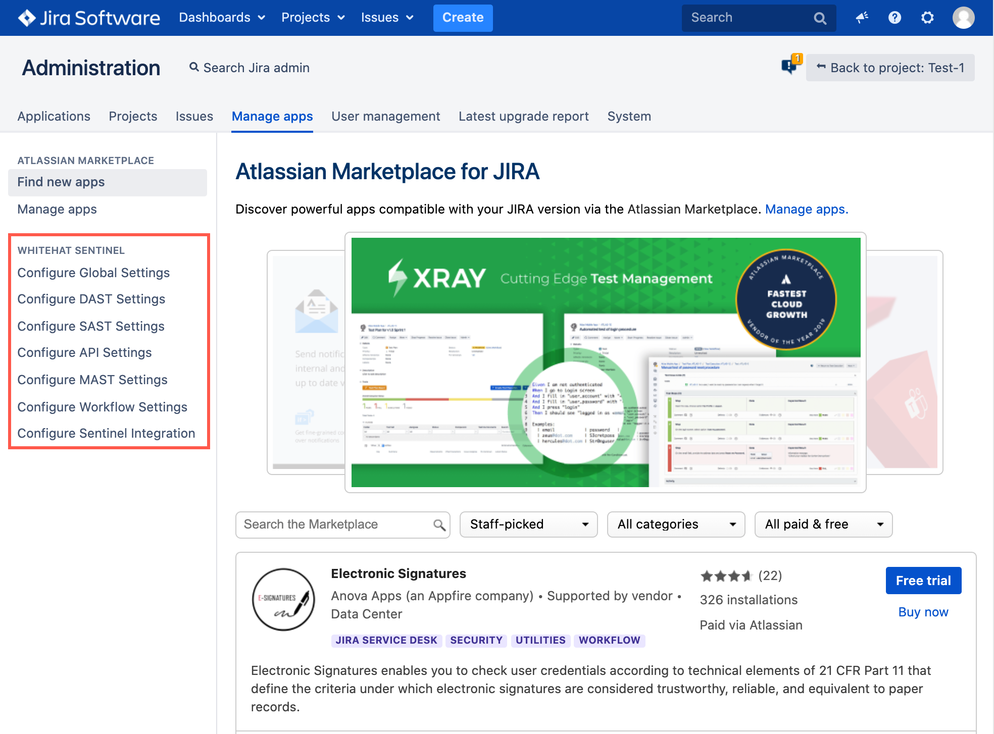 config jira plugin parent page 1