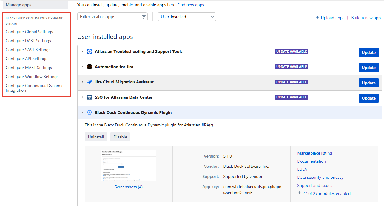 jira plugin install 2a